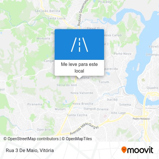 Rua 3 De Maio mapa