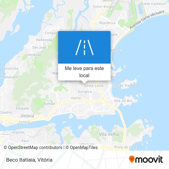 Beco Itatiaia mapa