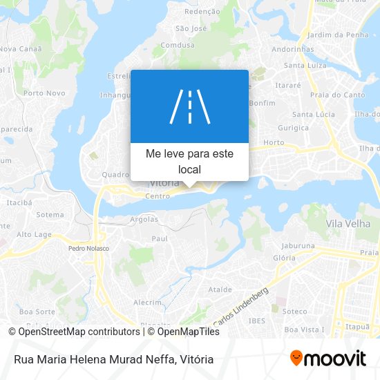 Rua Maria Helena Murad Neffa mapa