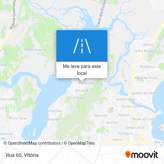 Rua 60 mapa