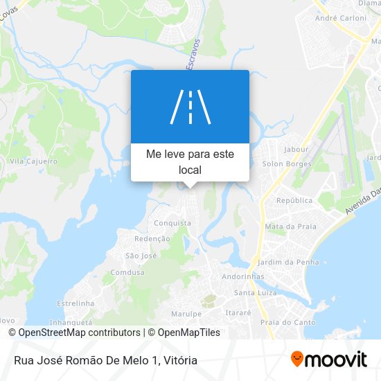 Rua José Romão De Melo 1 mapa