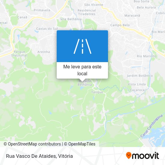 Rua Vasco De Ataides mapa