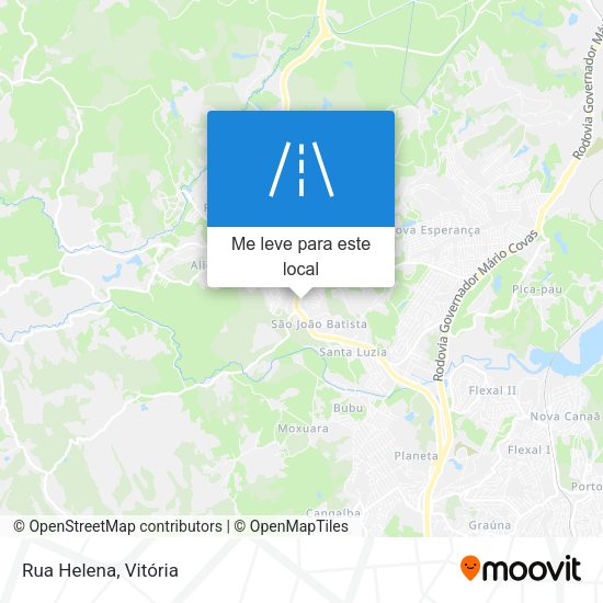 Rua Helena mapa