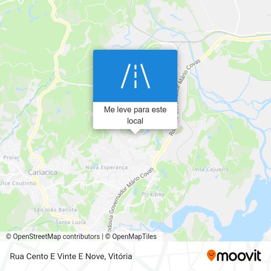 Rua Cento E Vinte E Nove mapa