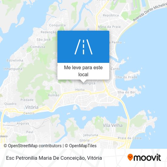 Esc Petronilia Maria De Conceição mapa