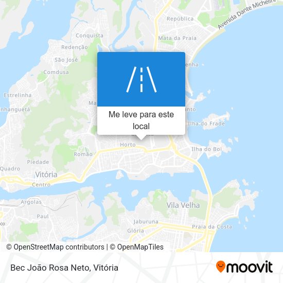 Bec João Rosa Neto mapa