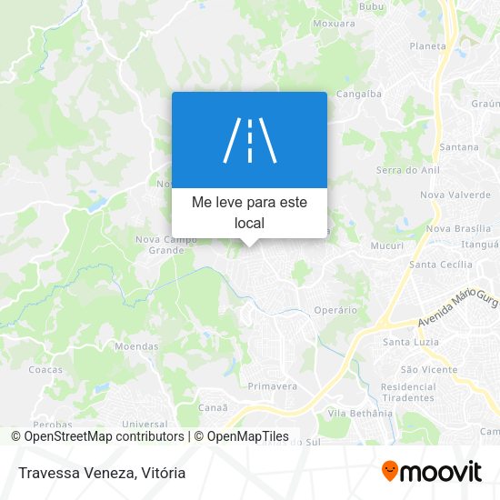 Travessa Veneza mapa