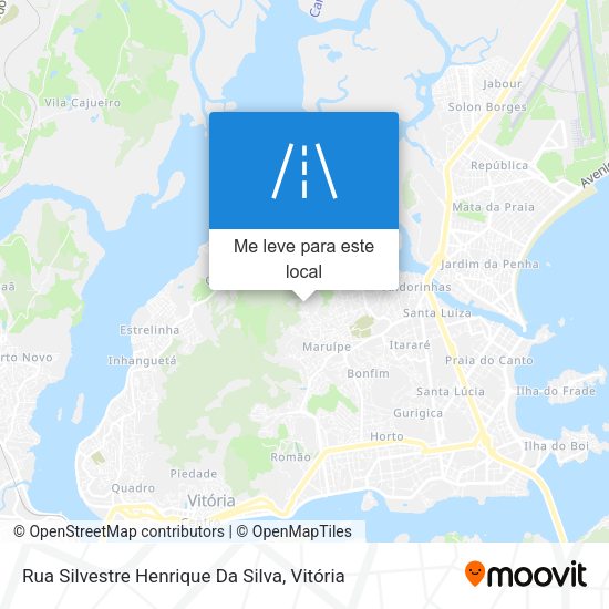 Rua Silvestre Henrique Da Silva mapa