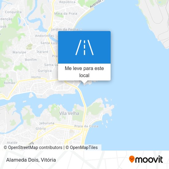 Alameda Dois mapa