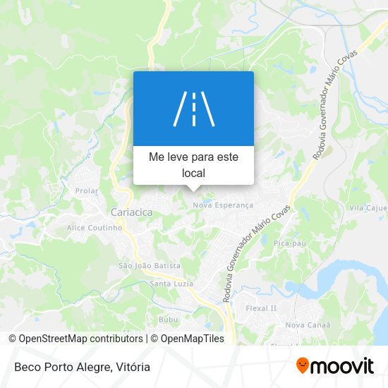 Beco Porto Alegre mapa