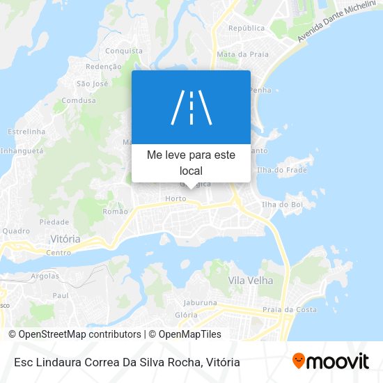 Esc Lindaura Correa Da Silva Rocha mapa