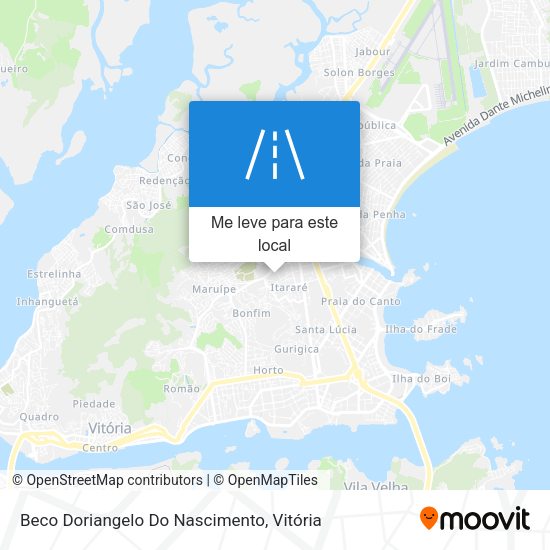 Beco Doriangelo Do Nascimento mapa