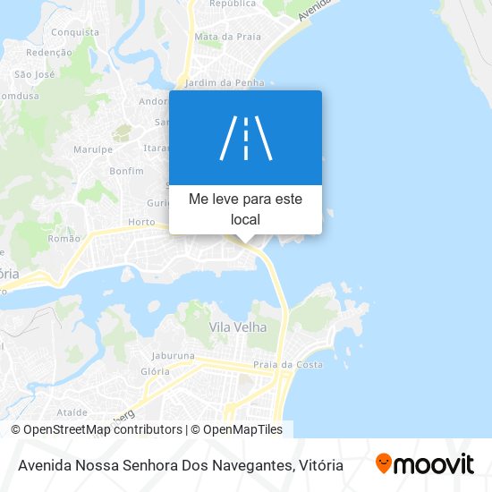 Avenida Nossa Senhora Dos Navegantes mapa