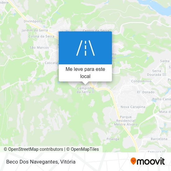 Beco Dos Navegantes mapa