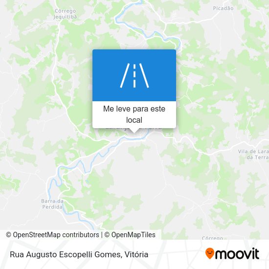 Rua Augusto Escopelli Gomes mapa