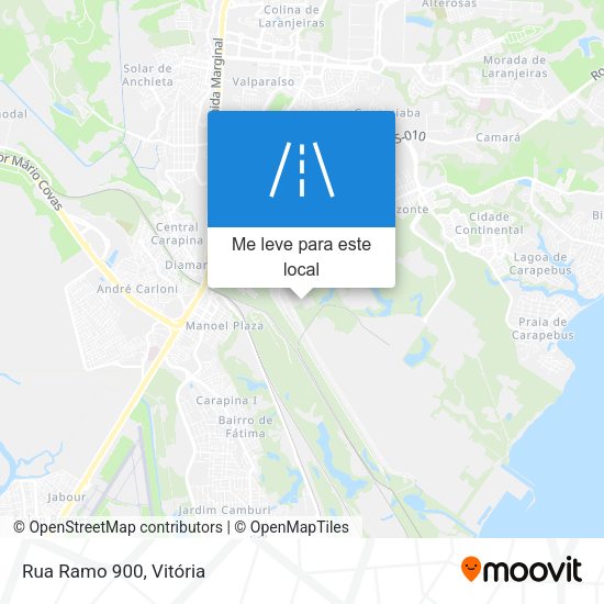 Rua Ramo 900 mapa