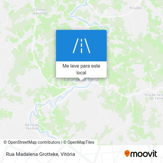 Rua Madalena Grotteke mapa