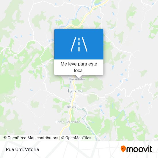Rua Um mapa