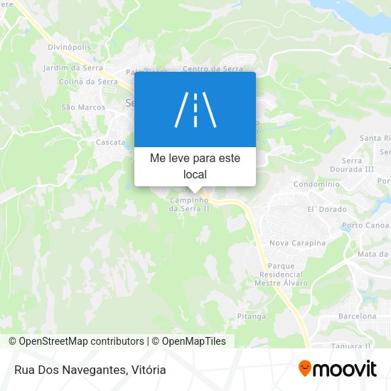 Rua Dos Navegantes mapa