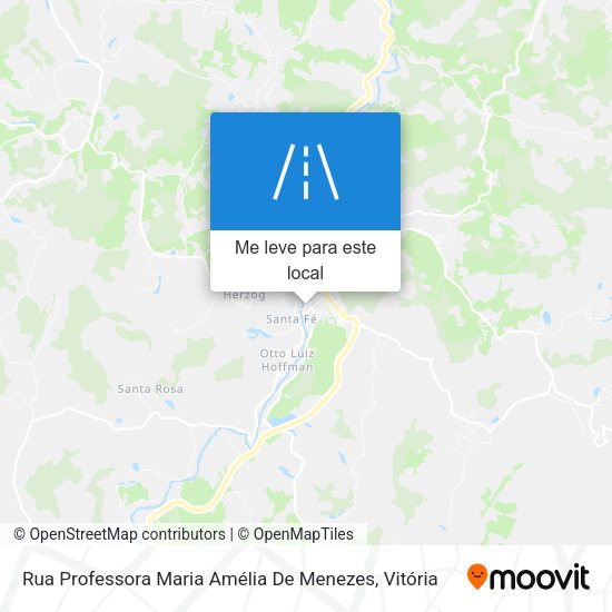 Rua Professora Maria Amélia De Menezes mapa