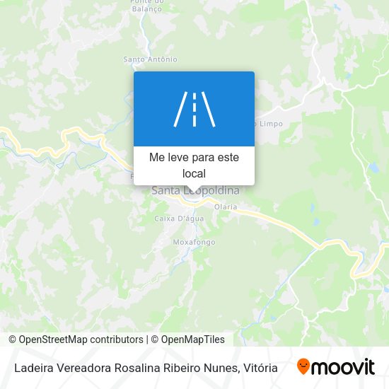 Ladeira Vereadora Rosalina Ribeiro Nunes mapa