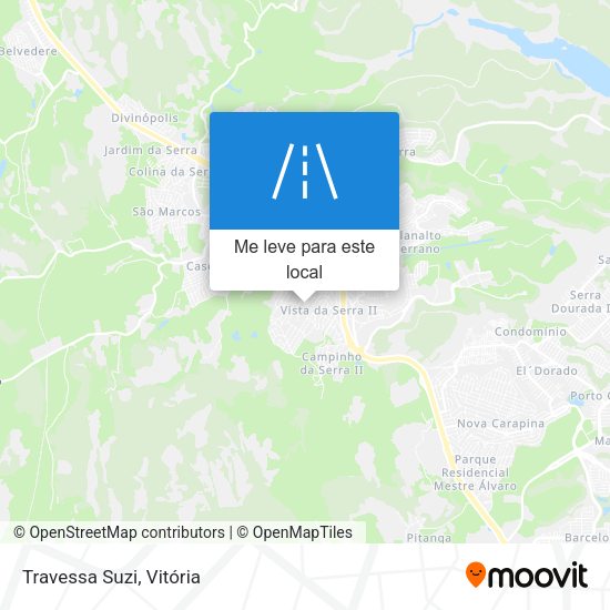 Travessa Suzi mapa
