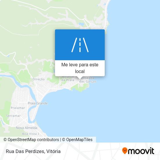 Rua Das Perdizes mapa
