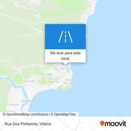 Rua Dos Pinheiros mapa