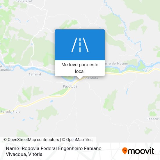 Name=Rodovia Federal Engenheiro Fabiano Vivacqua mapa