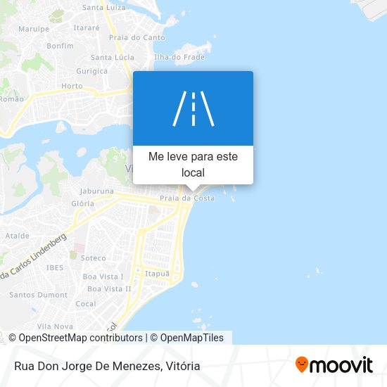 Rua Don Jorge De Menezes mapa