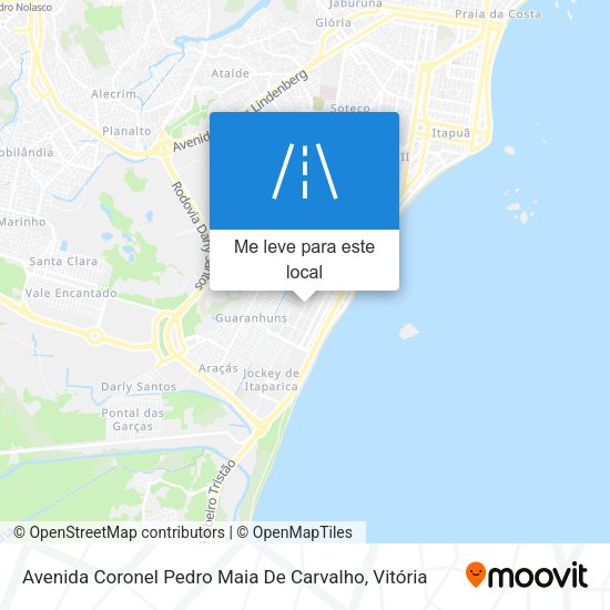 Avenida Coronel Pedro Maia De Carvalho mapa