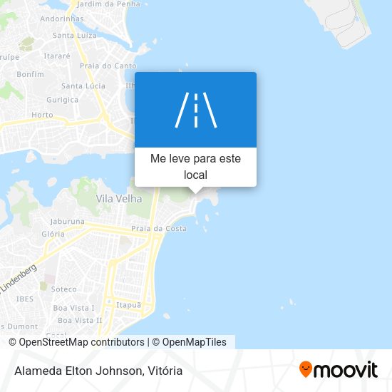 Alameda Elton Johnson mapa
