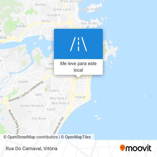 Rua Do Carnaval mapa