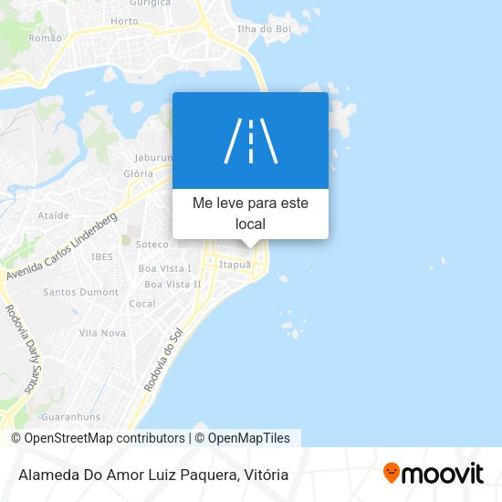 Alameda Do Amor Luiz Paquera mapa