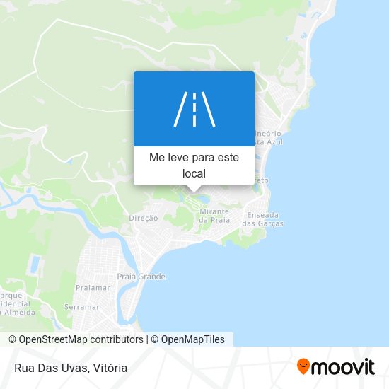 Rua Das Uvas mapa