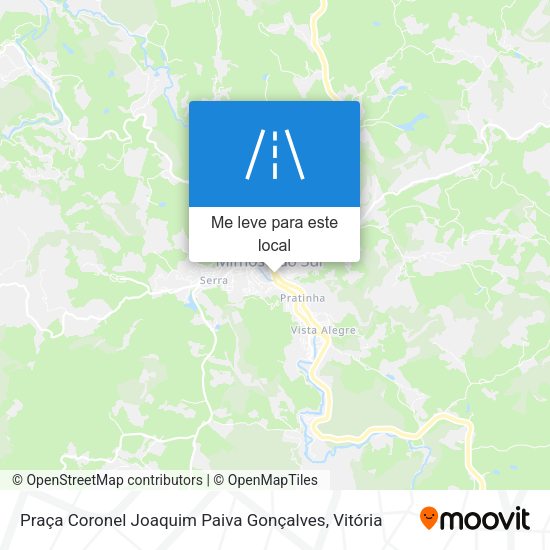 Praça Coronel Joaquim Paiva Gonçalves mapa