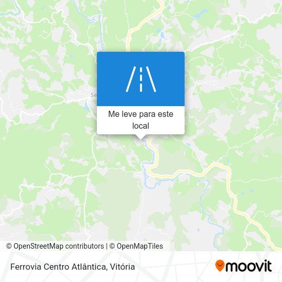 Ferrovia Centro Atlântica mapa