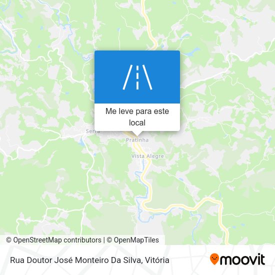 Rua Doutor José Monteiro Da Silva mapa