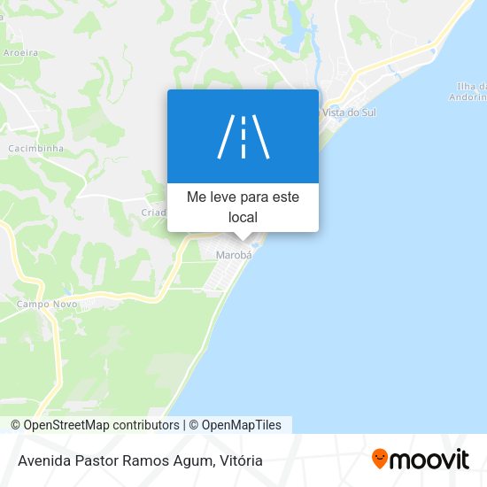 Avenida Pastor Ramos Agum mapa