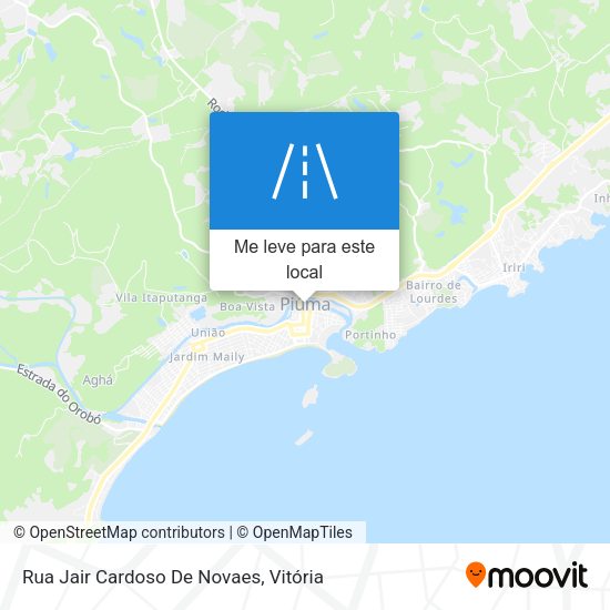 Rua Jair Cardoso De Novaes mapa