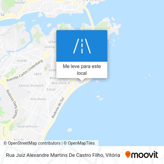 Rua Juiz Alexandre Martins De Castro Filho mapa