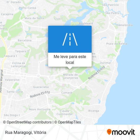 Rua Maragogi mapa