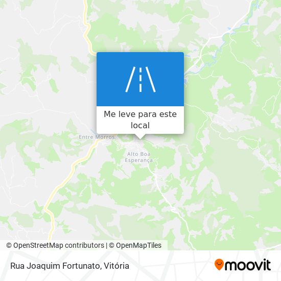 Rua Joaquim Fortunato mapa