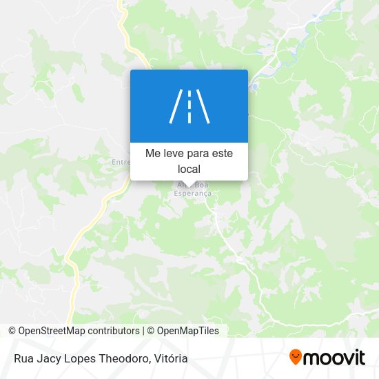 Rua Jacy Lopes Theodoro mapa