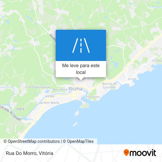Rua Do Morro mapa