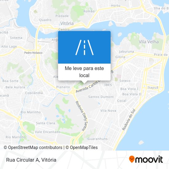 Rua Circular A mapa