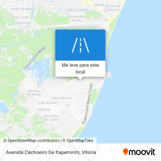 Avenida Cachoeiro De Itapemirim mapa