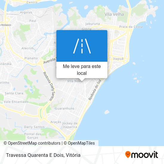 Travessa Quarenta E Dois mapa