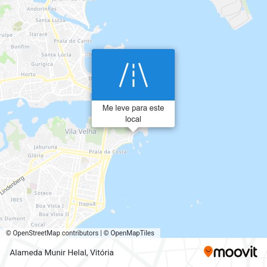 Alameda Munir Helal mapa