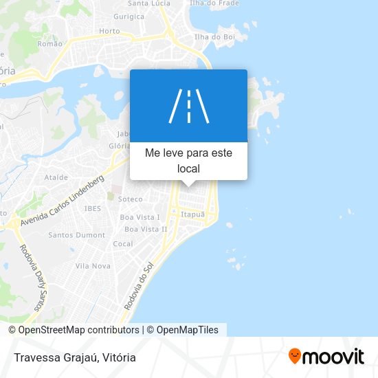 Travessa Grajaú mapa